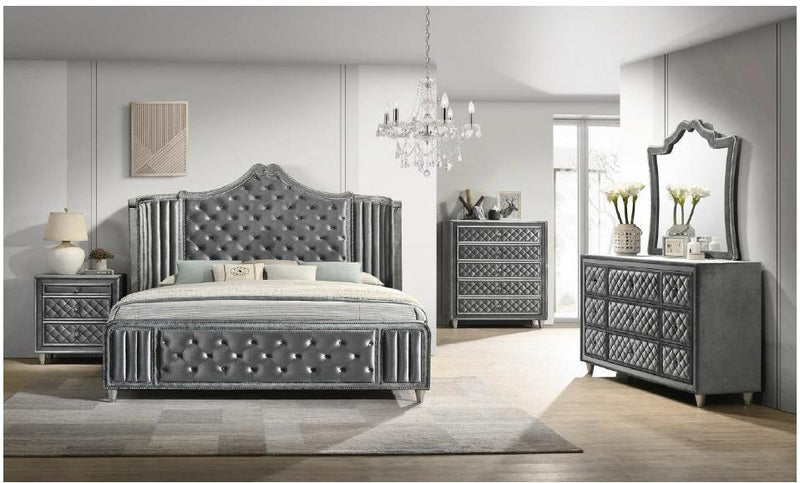 Elizabeth 5PC BEDROOM SET (Bed, Dresser, Mirror, Nightstand, Chest)