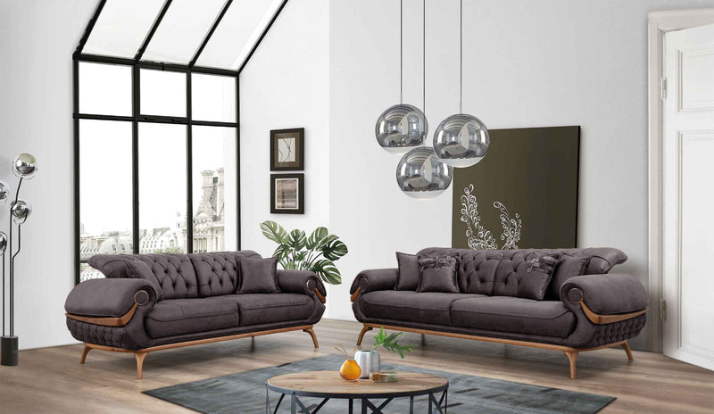 Boston Sofa & Loveseat - Taba