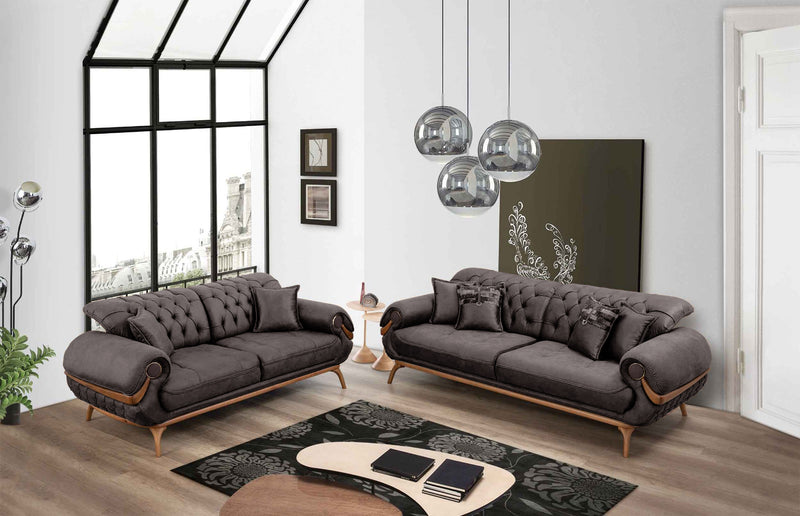 Boston Sofa & Loveseat - Taba