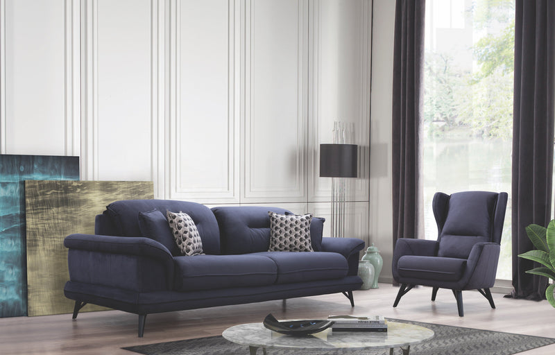 Violet Sofa & Loveseat Cream