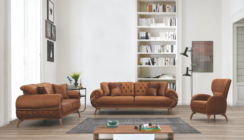 Boston Sofa & Loveseat - Taba